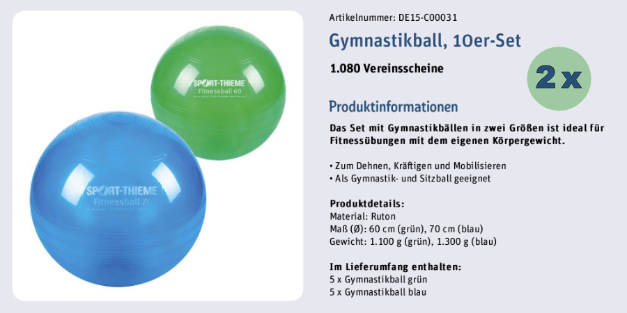 Gymnastikball 900